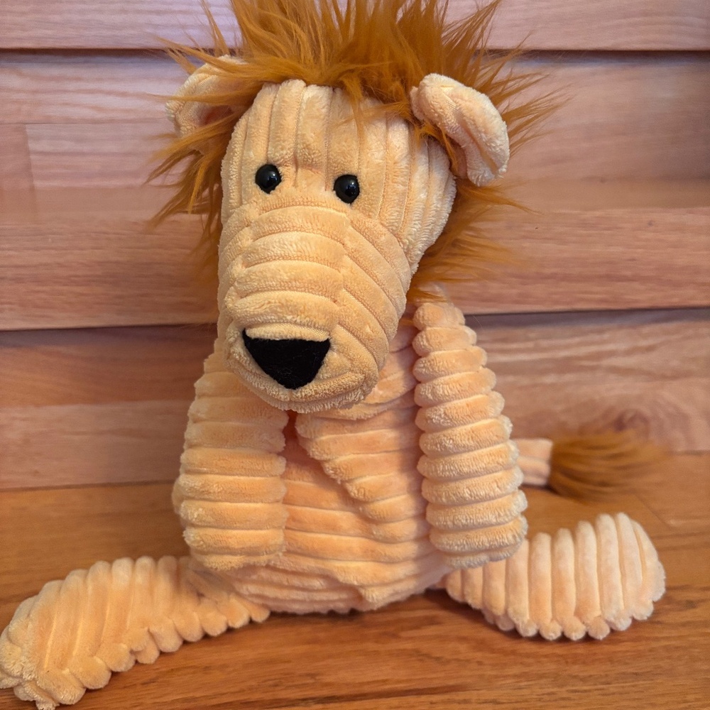 Jellycat corduroy lion
